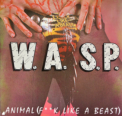 W.A.S.P - Animal (F**K Like a Beast) album front cover vinyl record